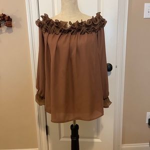 Beautiful off shoulder blouse